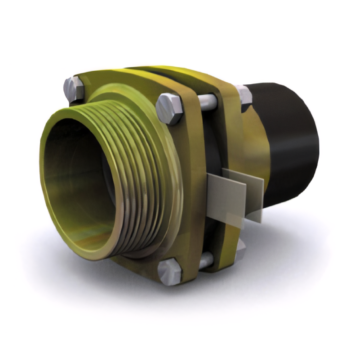 KPS 4 ذكر فلنجة مع برونز كونكتر "KP C16-110M