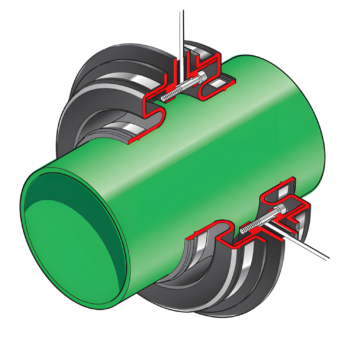 4" pipe entry seal kit