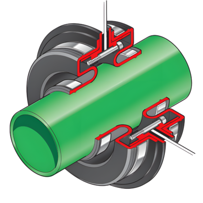 طقم إحكام دخول أنبوب KPS - 2 بوصة (75 مم)
