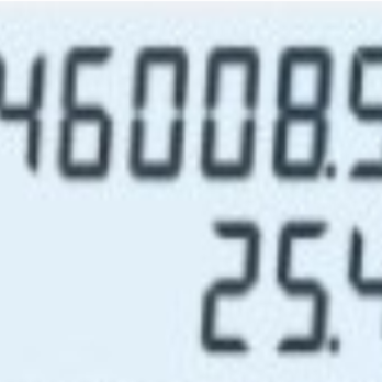 Display screen， Amount and liters