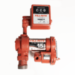 مضخة وقود كهربائية 12 فولت - مع عداد وفوهة - 15 غ/د