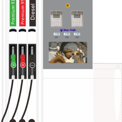 طرمبة وقود الكتروني ستارهاي 6 لي 40 ل/د مع تلفاز RT-EC364 - 2TV L type